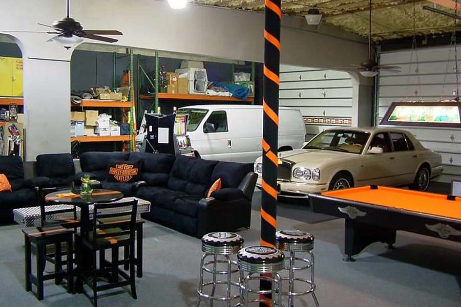 How To Transform Your Garage To Man Cave